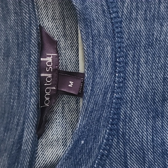 Long Tall Sally Tunic Shirt Dress size medium - Picture 2 of 5